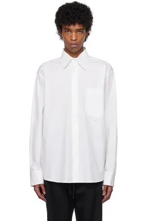 Maison Margiela White Long-Sleeved Shirt