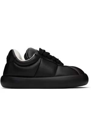 Marni Black Leather BigFoot 2.0 Sneakers