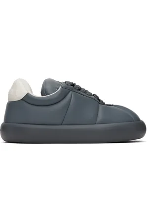 Marni Gray Leather BigFoot 2.0 Sneakers