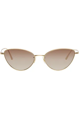 Khaite Gold Oliver Peoples Edition 1998C Sunglasses