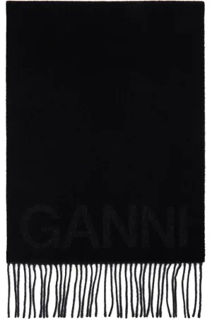 Ganni Fringed Scarf