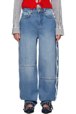 Ganni Blue Stary Jeans