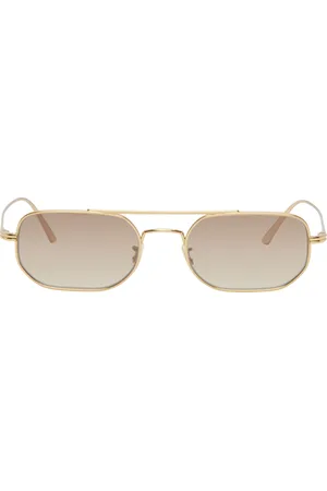 Khaite Gold Oliver Peoples Edition 1989C Sunglasses