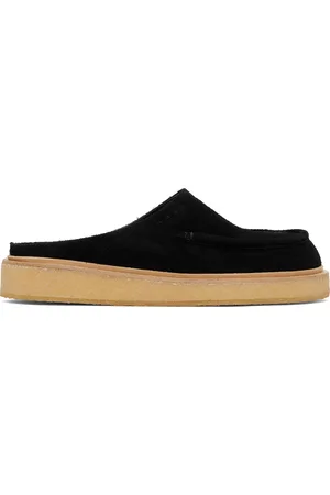 Marni Black Suede Slippers