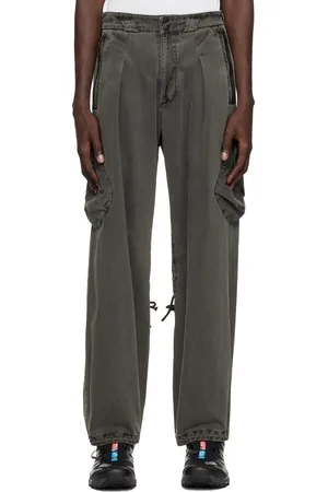 Hyein Seo Gray Dyed Cargo Pants