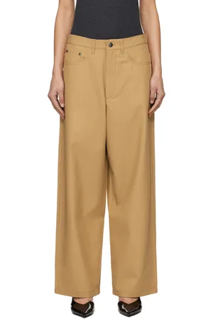MARIA MCMANUS Tan Massive Trousers