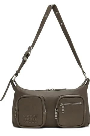 MARGE SHERWOOD Taupe Outpocket Bag