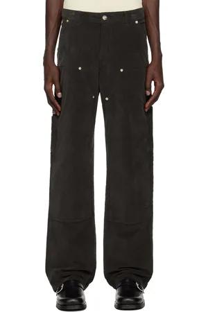 WALES BONNER Brown Kingston Trousers
