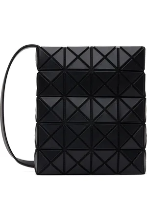 Issey Miyake Black Prism Matte Shoulder Bag