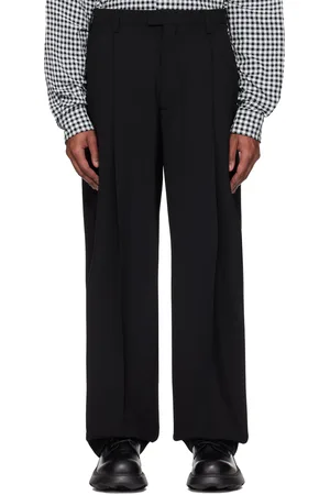 Marni Black Light Wool Trousers