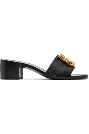 Givenchy Black 4G Heeled Sandals