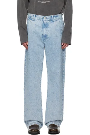 mfpen Blue Straight Cut Jeans
