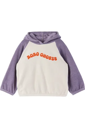 Bobo Choses Baby Purple & Off-White Wavy 