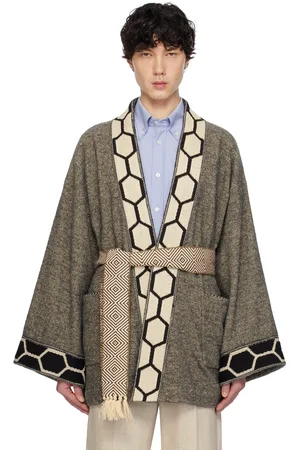 VALENTINO Brown & Beige Tweed Embroideries Cardigan