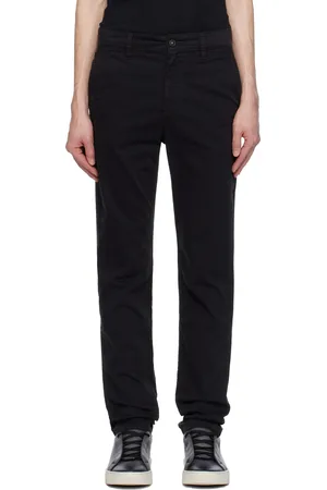 HUGO BOSS Black Tapered-Fit Trousers