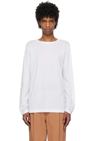 DRIES VAN NOTEN White Long Sleeve T-shirt