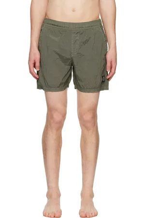 Stone Island Green Nylon Metal ECONYL Swim Shorts
