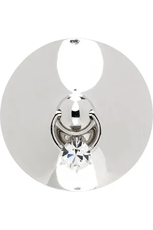 Panconesi Silver Lamina Diamanti Brooch