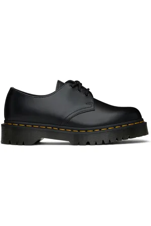 Dr. Martens Black 1461 Bex Smooth Leather Derbys