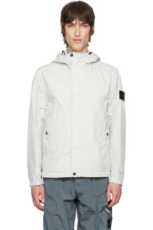 Stone Island Blue Crinkle Reps R-NY Jacket