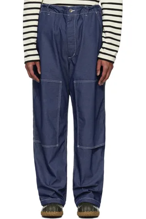 ENGINEERED GARMENTS Blue Painter Jeans