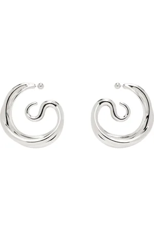 Panconesi Silver Triptych Large Earrings