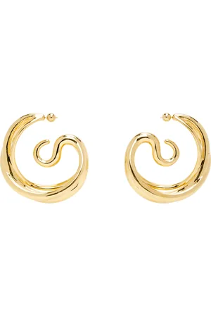 Panconesi Gold Triptych Large Earrings