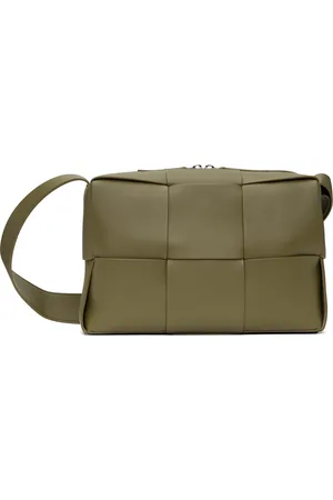 Bottega Veneta Khaki Arco Camera Bag