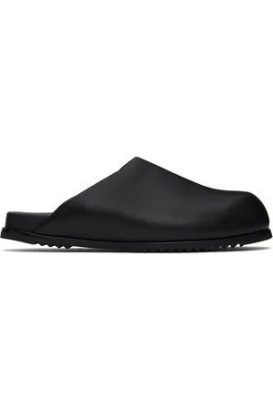 Rick Owens Black Hollywood Granola Mules