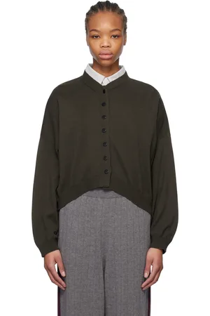 CORDERA Brown Cotton & Cashmere Cardigan
