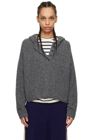 CORDERA Gray Baby Alpaca Hoodie
