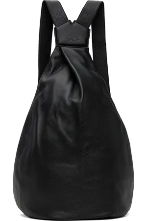 YOHJI YAMAMOTO Black Y Big Backpack