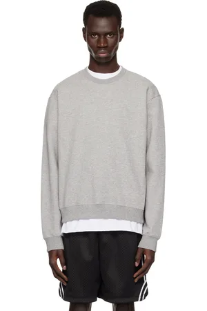 JOHN ELLIOTT Gray Beach Crew 2 Sweatshirt