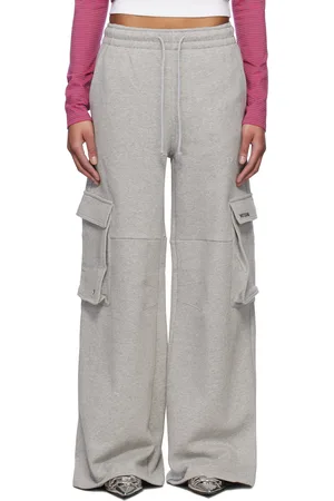 We11 Done Gray Cargo Lounge Pants