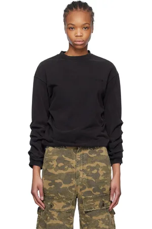 We11 Done Wrinkled Long Sleeve T-shirt