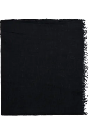 Rick Owens Black Hollywood Sandy Mega Scarf