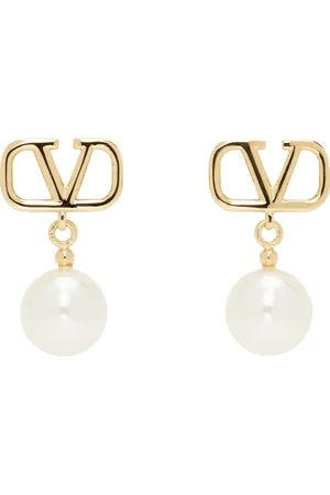 VALENTINO GARAVANI Gold VLogo Signature Earrings