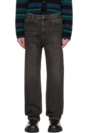 WOOYOUNGMI Gray New Straight Jeans