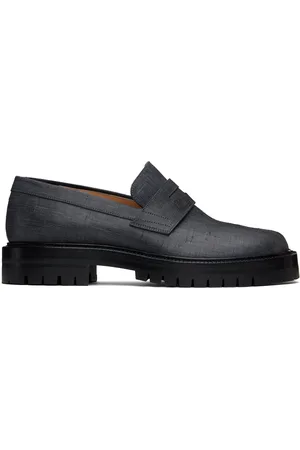 Maison Margiela Gray Tabi County Loafers