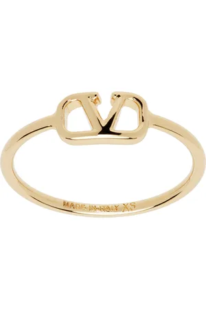 VALENTINO GARAVANI Gold VLogo Signature Ring