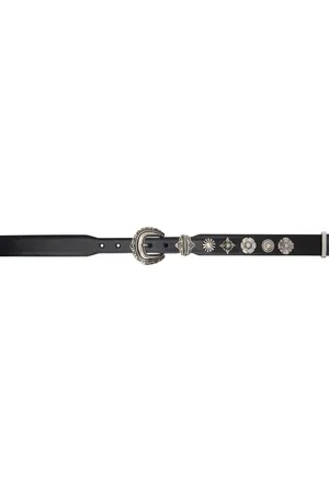 TOGA PULLA Black Motif Belt