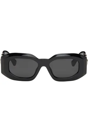 VERSACE Black Maxi Medusa Biggie Sunglasses