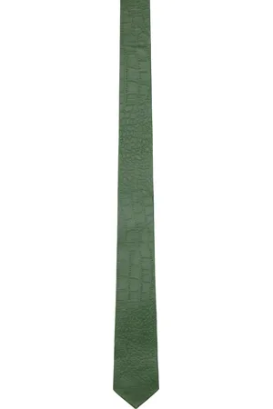 Veert Croco Leather Tie