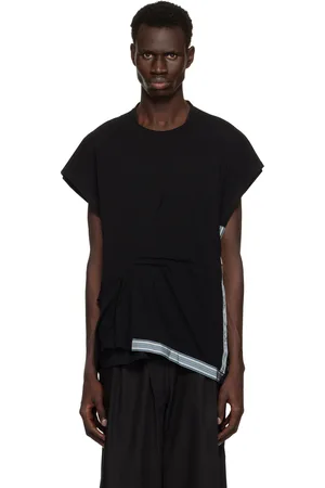 Kiko Kostadinov Black Inex Mesh Sleeveless T-shirt