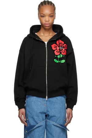 Kenzo Black Paris VERDY Edition Oversized Hoodie