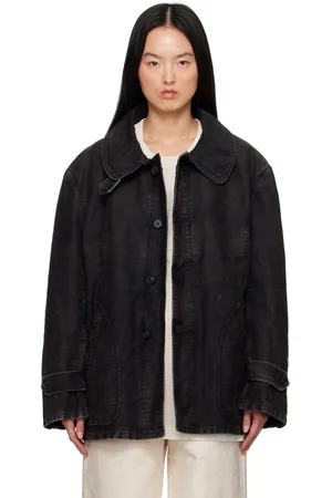 Maison Margiela Black Faded Denim Jacket