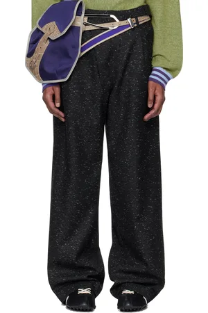 Kiko Kostadinov Black Navin Wide Trousers