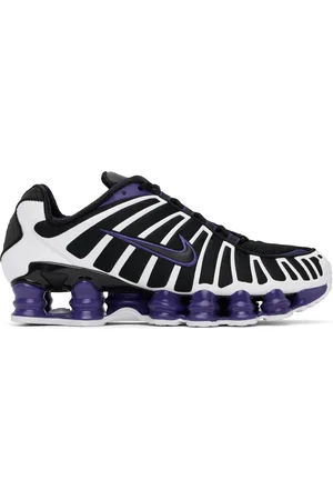 Nike Black & White Shox TL Sneakers
