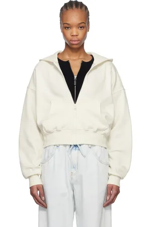 The North Face White Evolution Full Zip Hoodie
