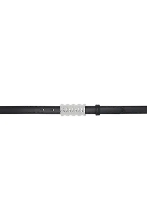 Khaite Black Small Julius Belt